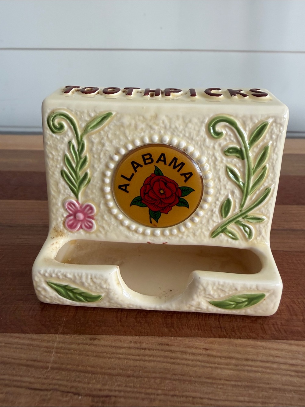 Scotty Alabama Toothpick Holder Vintage